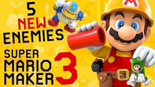 5 NEW Enemies WE NEED in Super Mario Maker 3
This Video Consists of 5 NEW Enemies WE NEED in Super Mario Maker 3 when it does come out. These enemies include Chargin Chuck, Fuzzy, Boss Bass, Broozer, and Fire Bro. Leave in the comments what other things you want to see in Super Mario Maker 3!
What I Want in Super Mario Maker 2 Playlist: https://www.youtube.com/playlist?list=PL7XypaY9rXBNh2MQLt2HNKVpKaXSHGflC
Make sure to Subscribe, Like, Comment, and Turn on Post Notifications
Stay tuned for DAILY UPLOADS!
Outro Music: https://www.youtube.com/watch?v=RamzJVJ2pxk
Videos Music: https://www.youtube.com/watch?v=wyTQJY2Bk-Q, https://www.youtube.com/watch?v=1xq7X3sUP4g
#SuperMarioMaker3 #MarioMaker3 #MarioMaker 5 NEW Enemies WE NEED in Super Mario Maker 3