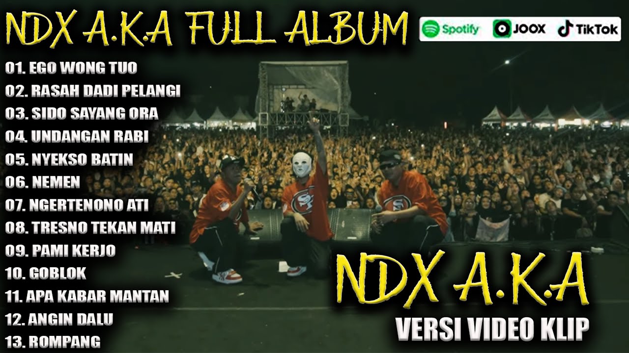 NDX AKA FULL ALBUM TERBARU VIRAL 2025 | EGO WONG TUO, RASAH DADI PELANGI