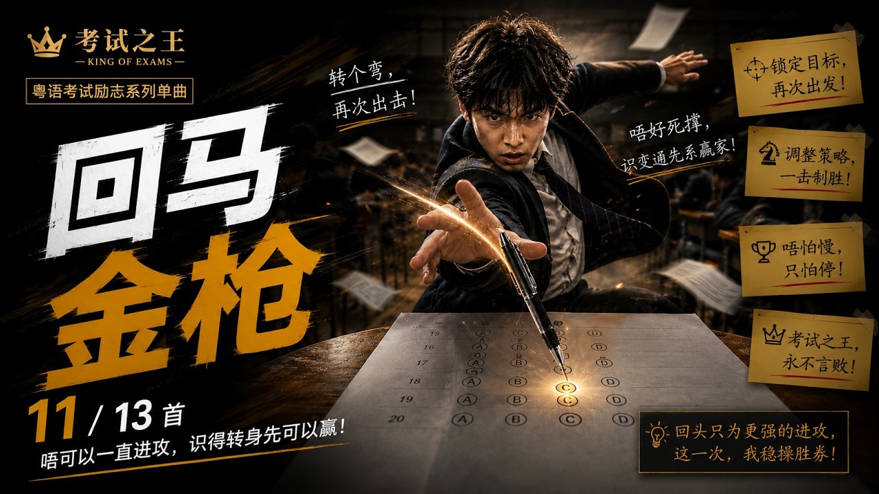 11. 回马金枪｜广东话 Martial Arts Eurobeat 考试反击歌｜考试之王：神枪手