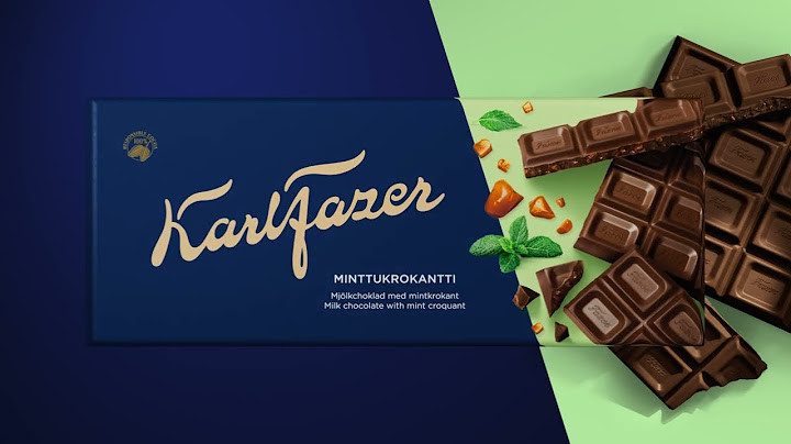 Fazerin Sinisen uutuus: Minttukrokantti