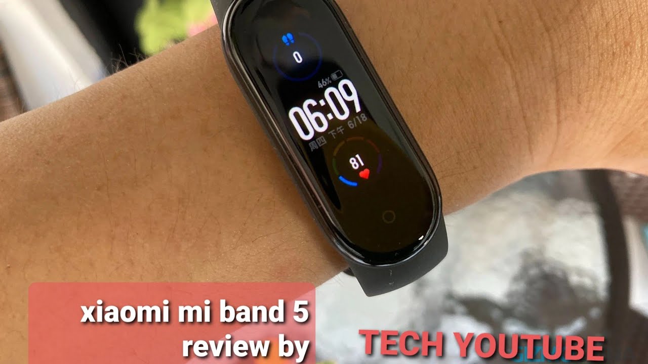 xiaomi band 5 youtube