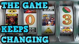 Crash Bandicoot Trilogy + Crash Team Racing Speedrun, but Which Game I'm Playing Changes Randomly