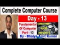 Computer Class Day #13 - कंप्यूटर चलाना सीखें - Basic Computer Course in Hindi | External Memory |