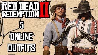 5 Red Dead Online Outfits || Red Dead Redemption 2