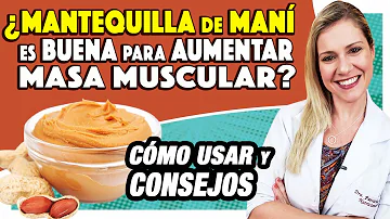 ¿Cuántas cucharadas de mantequilla de cacahuete al día para ganar músculo?