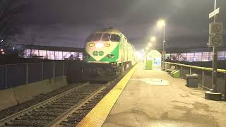 GO Train Arriving And Departing Downsview Park GO Station 9