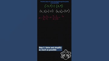 MCA | Finding Slope Given Two Points on a Line