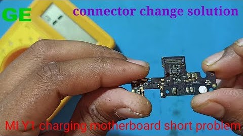 redmi Y1 charging. problem, & charging. board full short problem solution..?