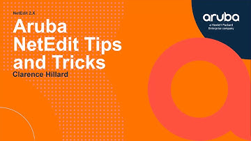 NetEdit tips N Tricks