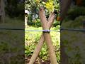 The Fastest Bamboo Tripod Knot You'll Ever Learn #KnotHack #RopeTrick #BambooTripod