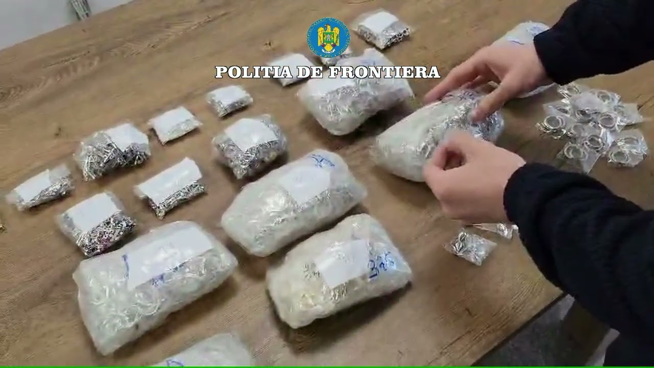 Bijuterii în valoare de 45.000 lei,confiscate de către poliţiştii de frontieră constănțeni