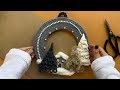 Here you are🤩Diy macrame Christmas wall hanging❄️🎄