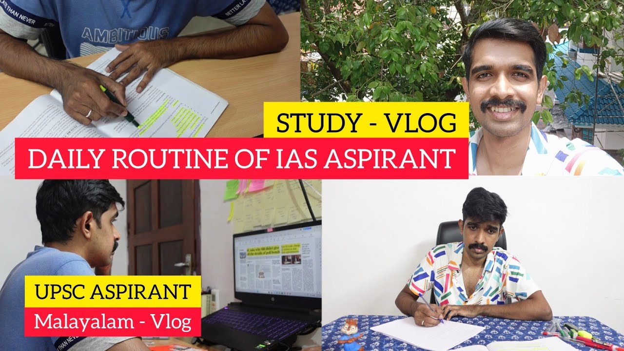 DAILY ROUTINE OF IAS ASPIRANT | DAY IN MY LIFE | #trending #study #upsc ...