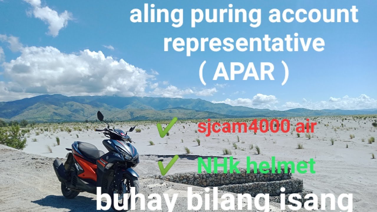 Aling puring account representative ( APAR ) / SJ4000 AIR / AEROX 155 / NHK HELMET