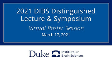 2021 DIBS Distinguished Lecture & Symposium - Virtual Poster Session