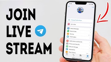 How To Join Telegram Live Stream - Full Guide