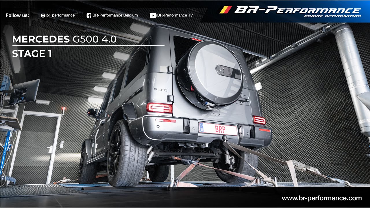 Mercedes G500 4.0 / Stage 1 By BR-Performance