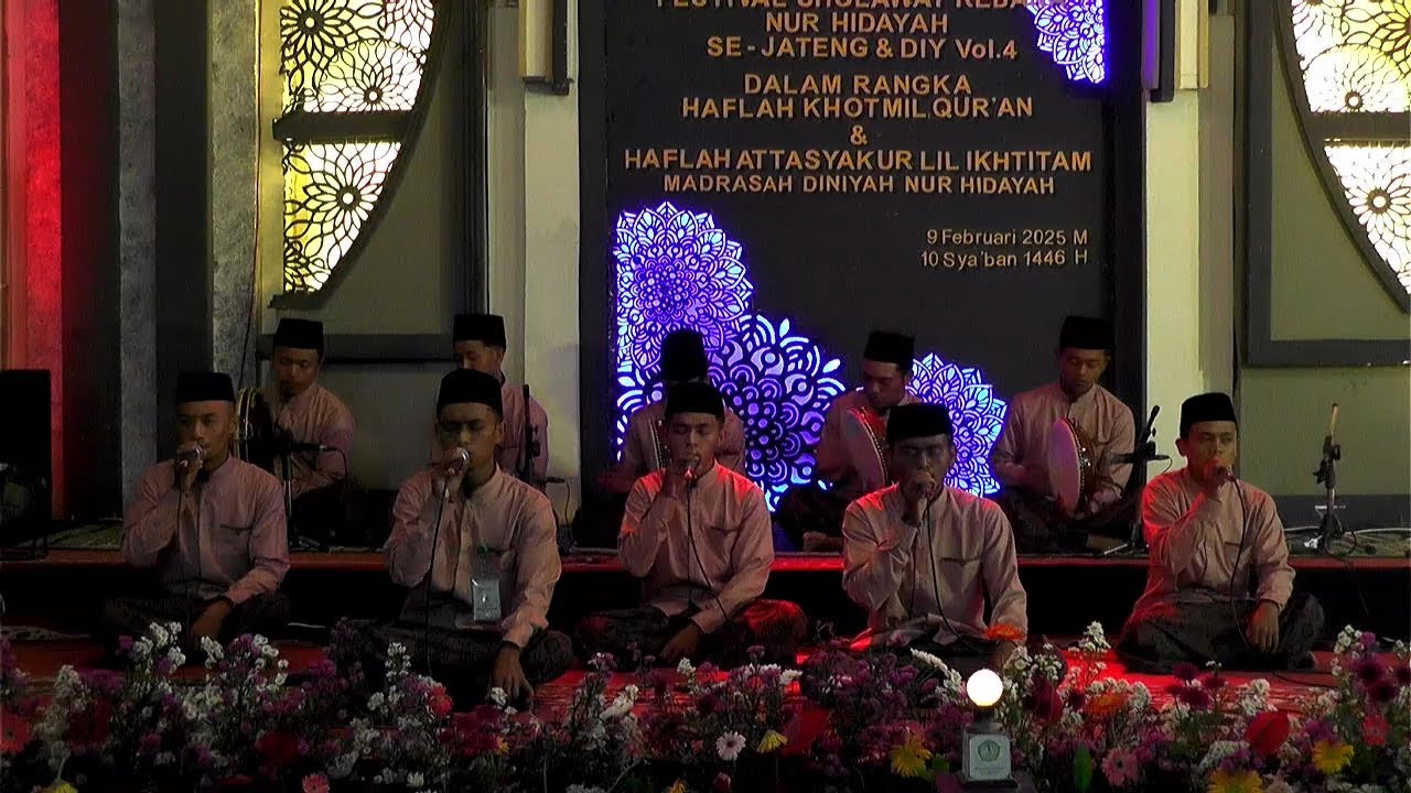 SYUBANUL MUSTOFA (WONOSOBO) || FESBAH Festival Rebana Nur Hidayah Menjer Se-Jateng & DIY 2025