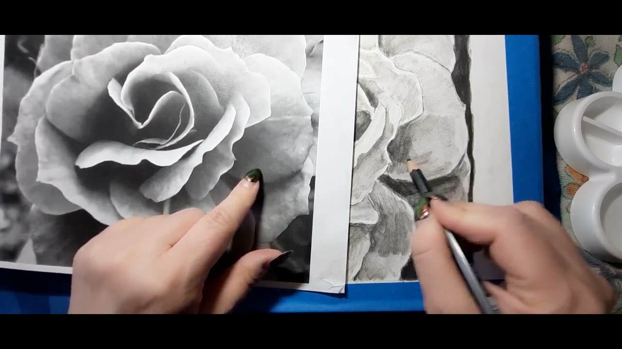 Faber-Castell Aquarelle Water Soluble Graphite Pencils tutorial