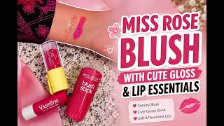 Soft Glam Look with Miss Rose Blush & Cute Lip Essentials 💕 screenshot 5