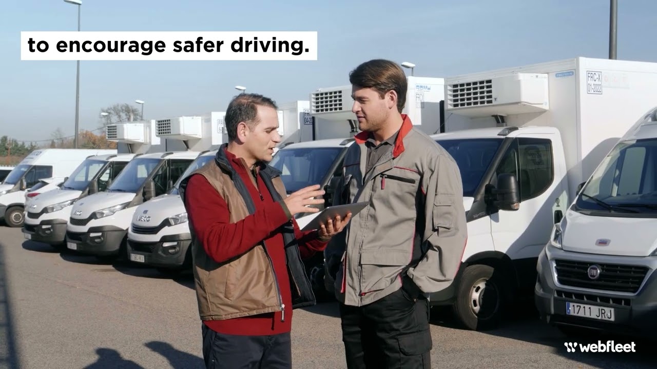 Webfleet Video | Increase fleet safety, reduce claims