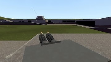 GMOD Gatling tank turret and weapon test (PewPew Wiremod)