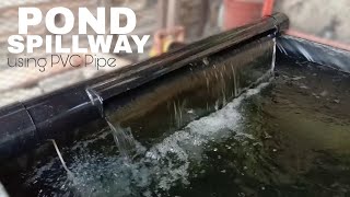 HOW TO MAKE DIY POND SPILLWAY by Nilo Nieves 3,295 views 1 month ago 10 minutes, 1 second