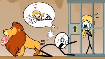 Rescue Me (WEEGOON) - All Levels 51-80 - Gameplay Walkthrough - Funny Stickman Brain Puzzle Game