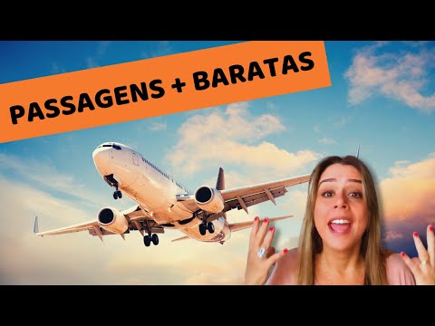 PASSAGENS AEREAS BARATAS - 10 dicas para encontrar a sua passagem mais barata