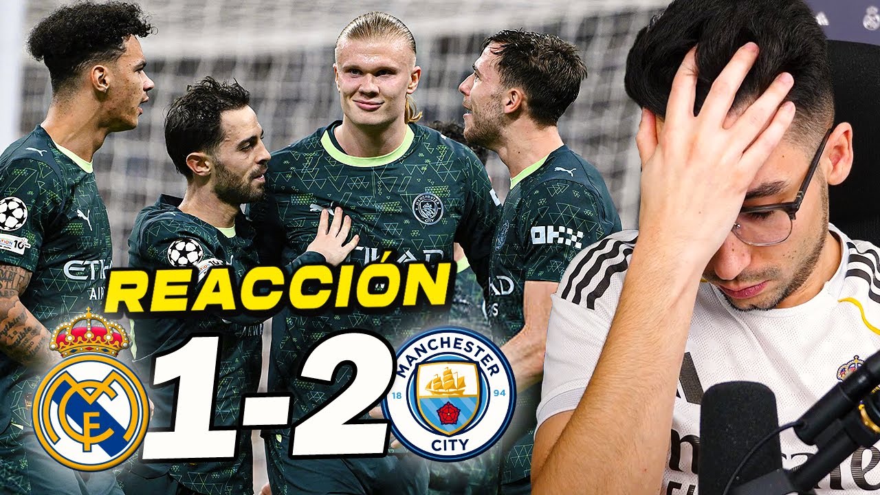 REACCIONES DE UN HINCHA al Real Madrid vs Manchester City 1-2 *ADIÓS XABI* | ByDiegoX10