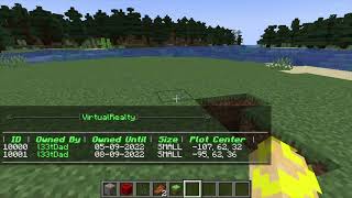 Natural Plot Removal with the Virtual Realty plugin for Minecraft