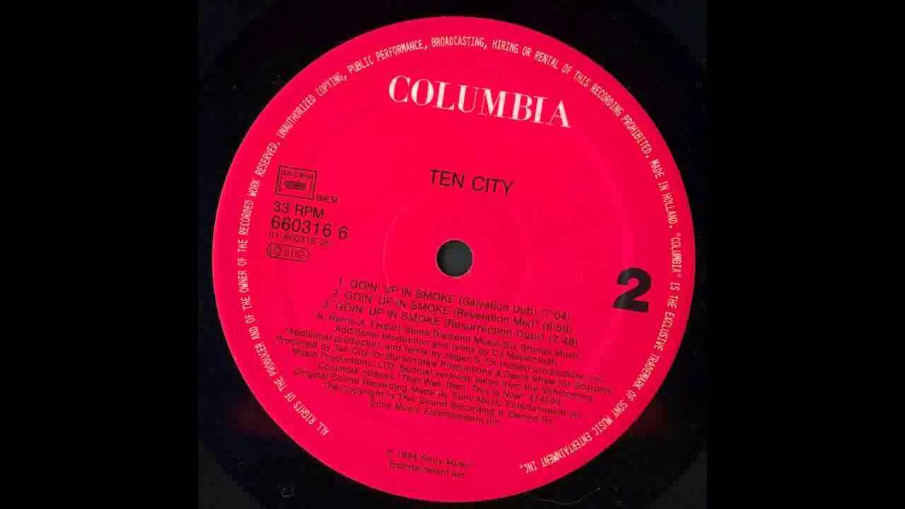 (1994) Ten City - Goin' Up In Smoke [CJ Mackintosh Salvation Dub RMX]