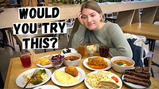 ТИПИЧНАЯ СТОЛОВАЯ В РОССИИ | Какую еду едят русские люди? 🇷🇺