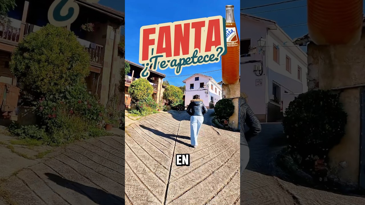 Visitando el pueblo de Asiegu en Asturias nos encontramos con un antiguo cartel de Fanta #retro