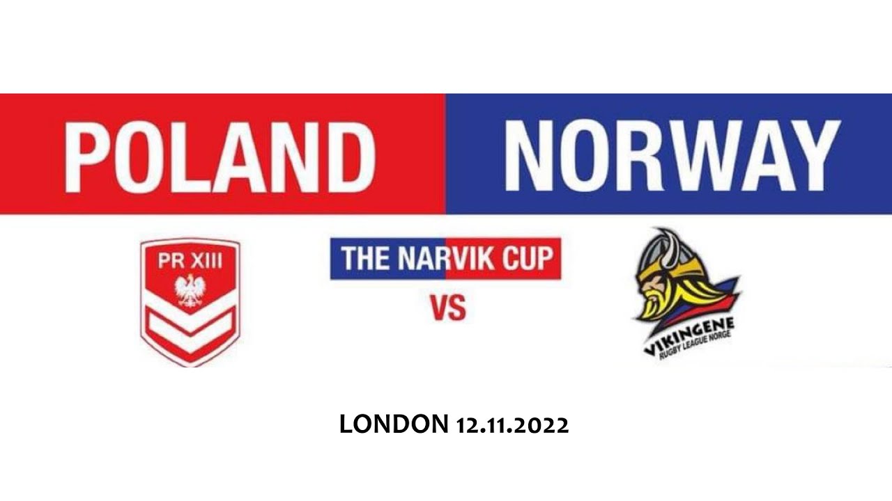Polska-Norwegia (Poland-Norway rugby league game) Londyn 12.11.2022