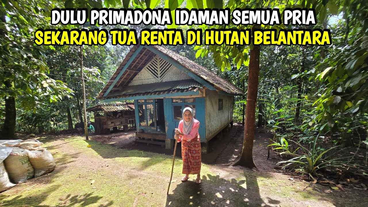 Beginilah Kehidupan Nenek Cantik Yang Lagi Viral Di Tasikmalaya