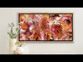 101. How Many Blooms Can You Fit on a Canvas in Fluid Art Acrylic Paint Pouring?