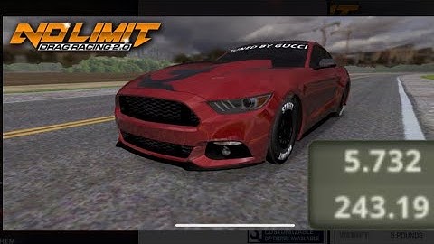 NO LIMIT DRAG RACING 2.0/ S550 MUSTANG 5.7s TUNE (UPDATE 1.2.9)