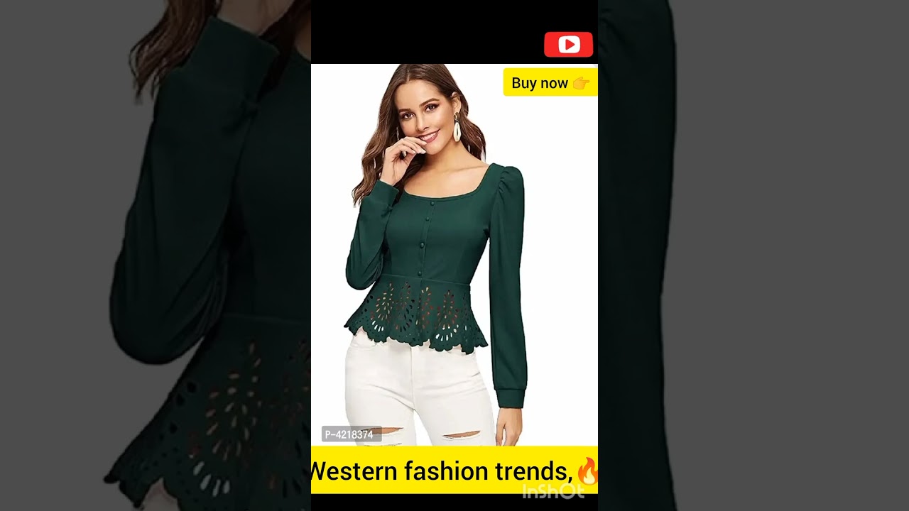 Western fashion trends! Classic dress for girl