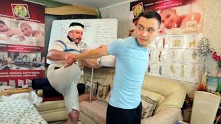 The Kung Fu Chiropractor is back | ASMR full body chiropractic adjustments by Oleg Goodwin