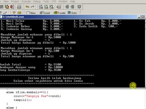 Cara Membuat Program Lewat C++  