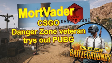 CS:GO Danger Zone player MortVader tries PUBG and wins.