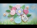 How to create MOTHER'S DAY Flower Bouquet Cookies ~ Edible Gift for Mum