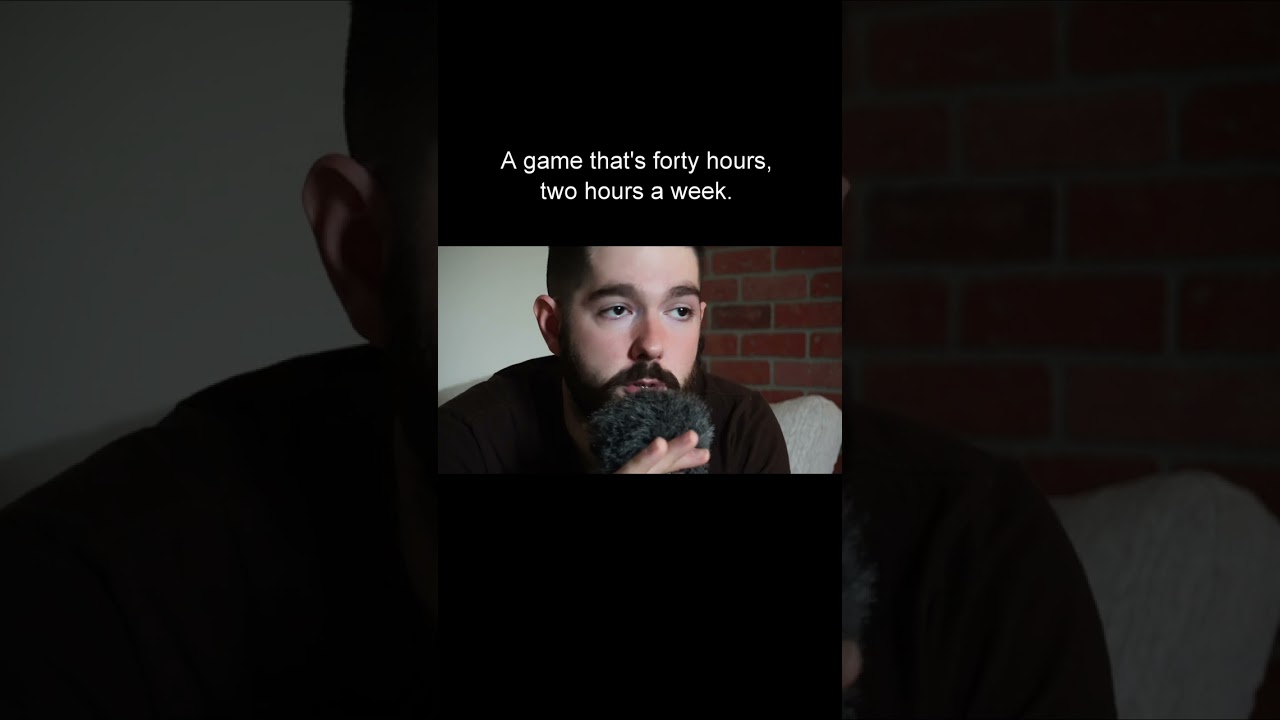 Not Finishing Games as an Adult