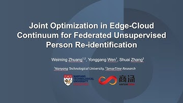 Joint Optimization in Edge-Cloud Continuum for Federated Unsupervised Person Re-identification