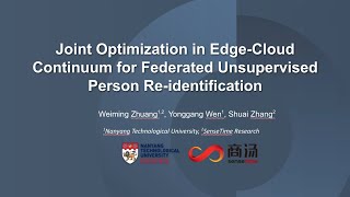 Joint Optimization in Edge-Cloud Continuum for Federated Unsupervised Person Re-identification