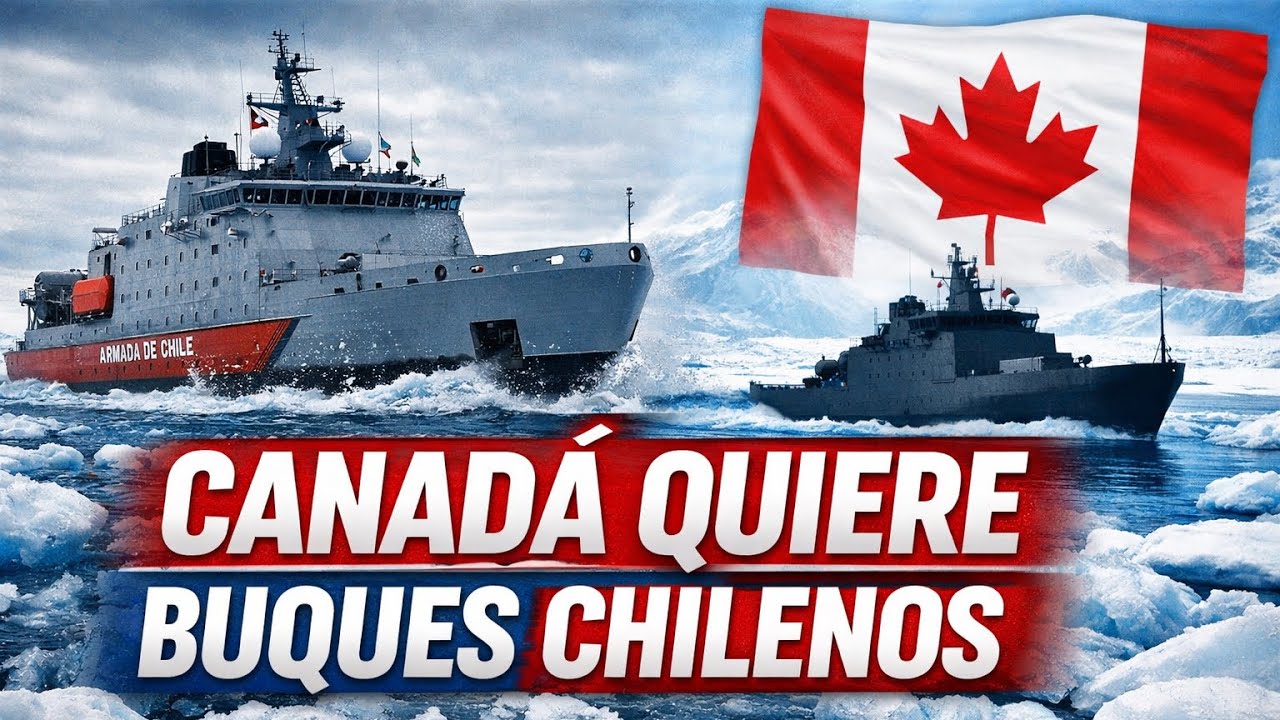 💰 Canadá mira a Chile: El rompehielos Almirante Viel que podría conquistar el Ártico