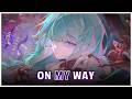 Nightcore On My Way Alan Walker Sabrina Carpenter Farruko Lyrics 