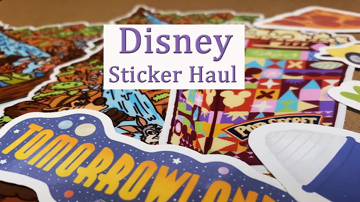 Unboxing Disney Themed Stickers on Etsy