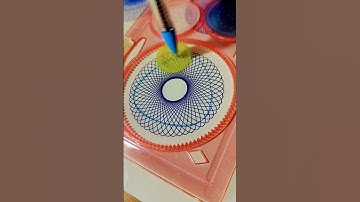 Spirografh new pattern #spirograph #shorts #magicart